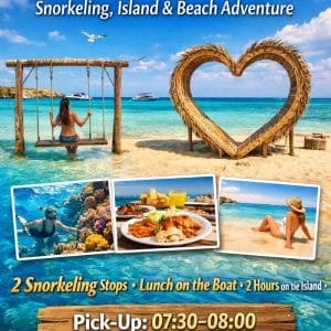 Orange Bay island Hurghada trip