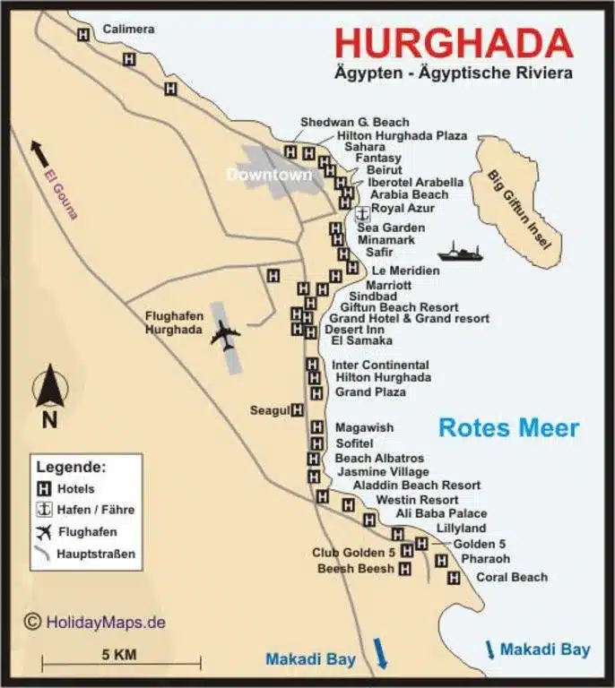 Transfer Hurghada Flughafen Makadi Bay – BEST Flughafentransfer zum Hotel 2 entfernung flughafen hurghada makadi bay